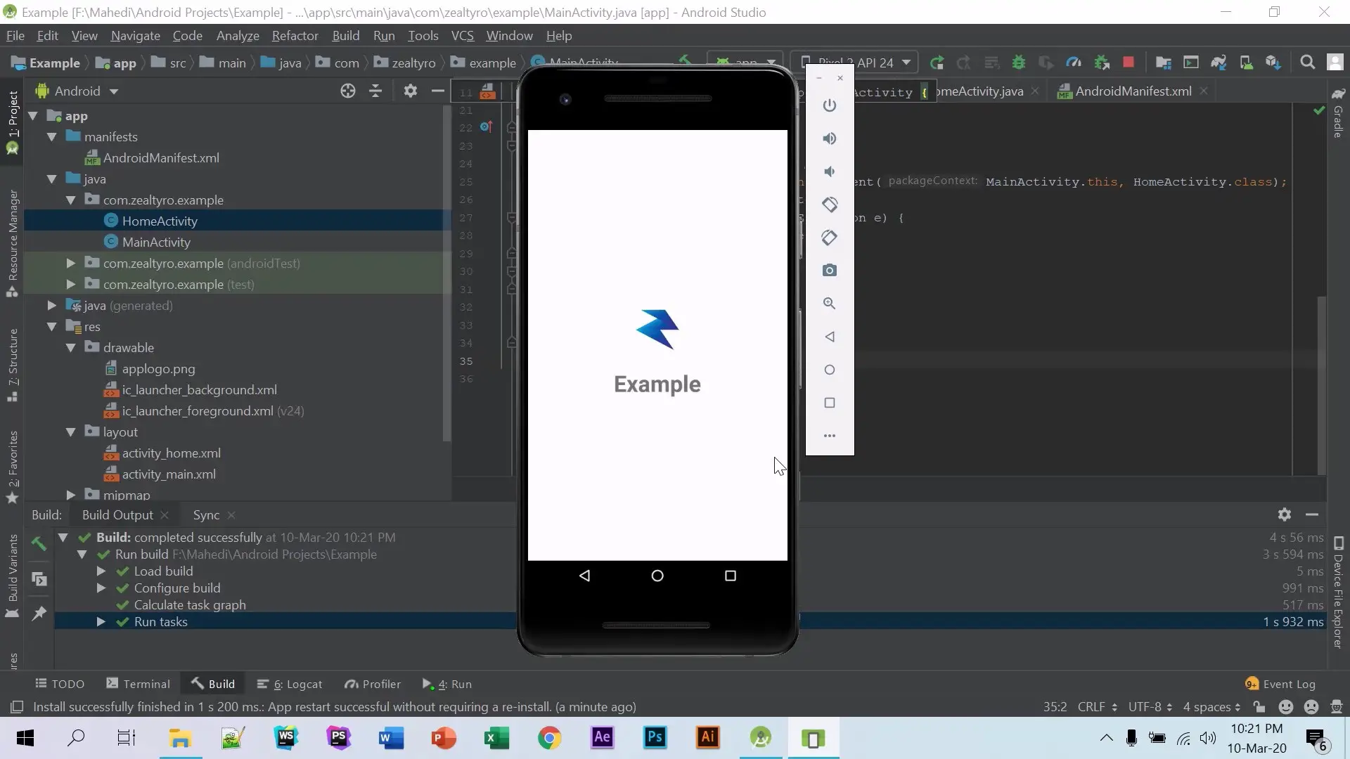 How To Create A Beautiful Splash Activity In Android Studio