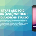 How To Start Android Emulator (AVD) Without Starting Android Studio