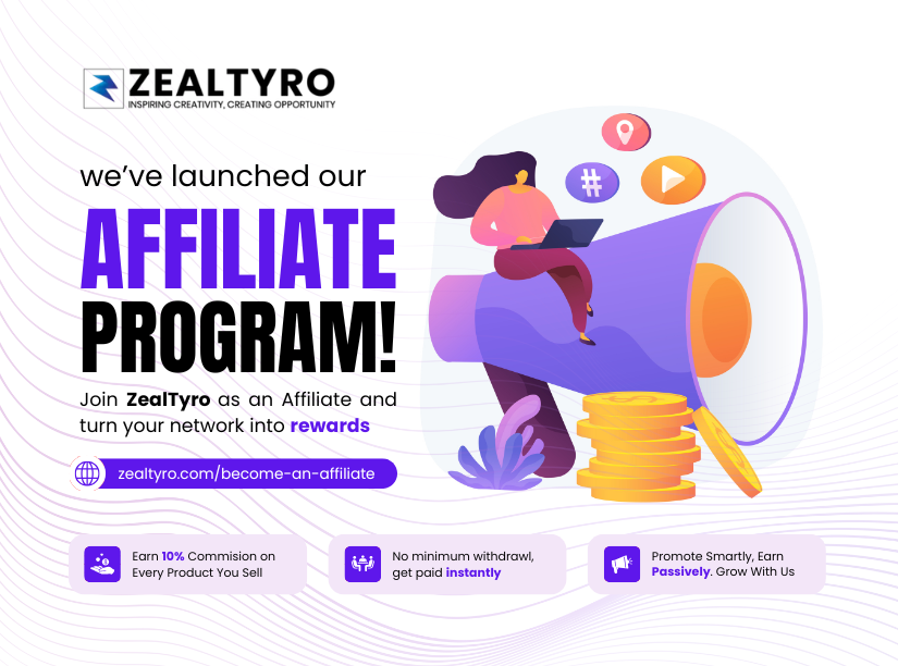 Announcing the ZealTyro Affiliate Program: Instant Payouts, Zero Thresholds, and Real Rewards