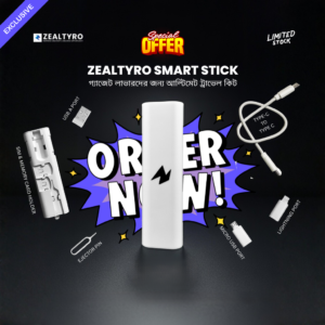 60W 5-in-1 Fast Charging Cable Kit With 480 Mbps Transfer Rate - ZealTyro Smart Stick